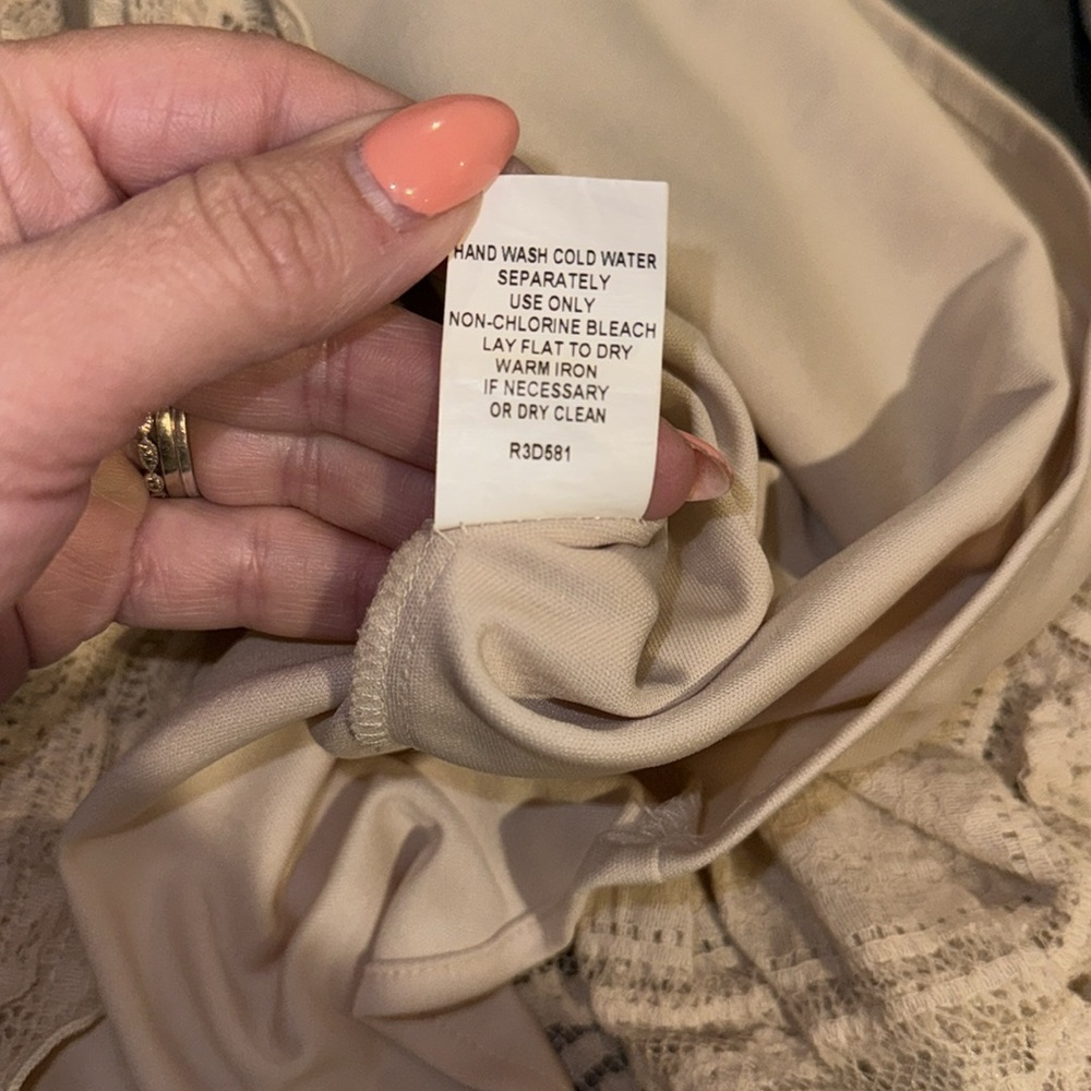 Cream Rabbit Rabbit Rabbit dress in 6P - Picture 8 of 13